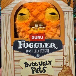 Fuggler Butt Ugly Pets 9" COD FATHER Orange Funny Ugly Monsters Brand New NIB